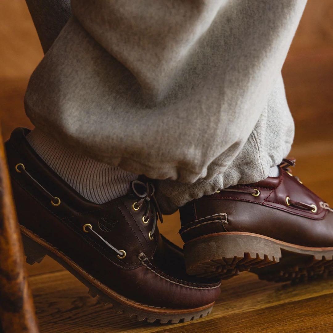 【しょ】Timberland 3eye バーガンディ 27cm