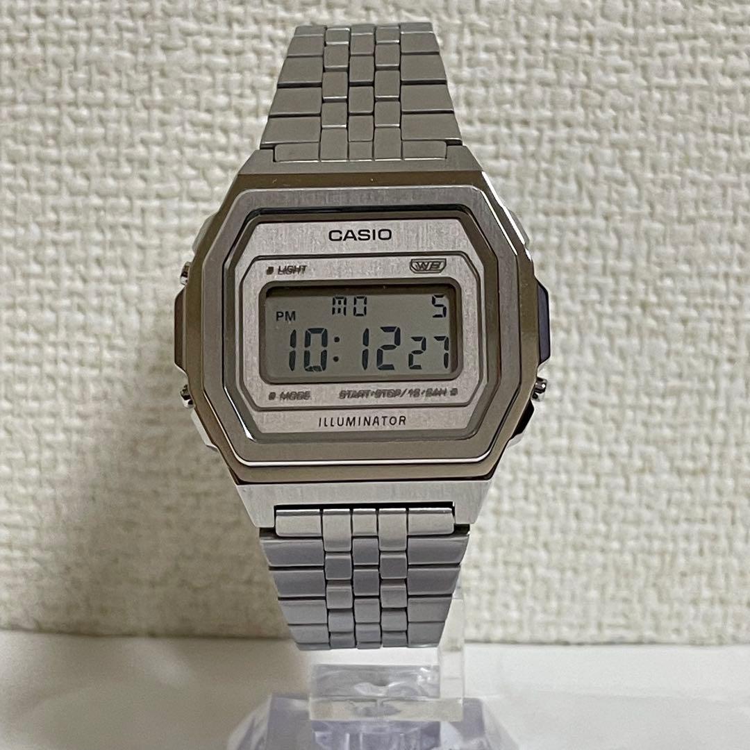 【美品】CASIO カシオA1000A-7JF シルバー