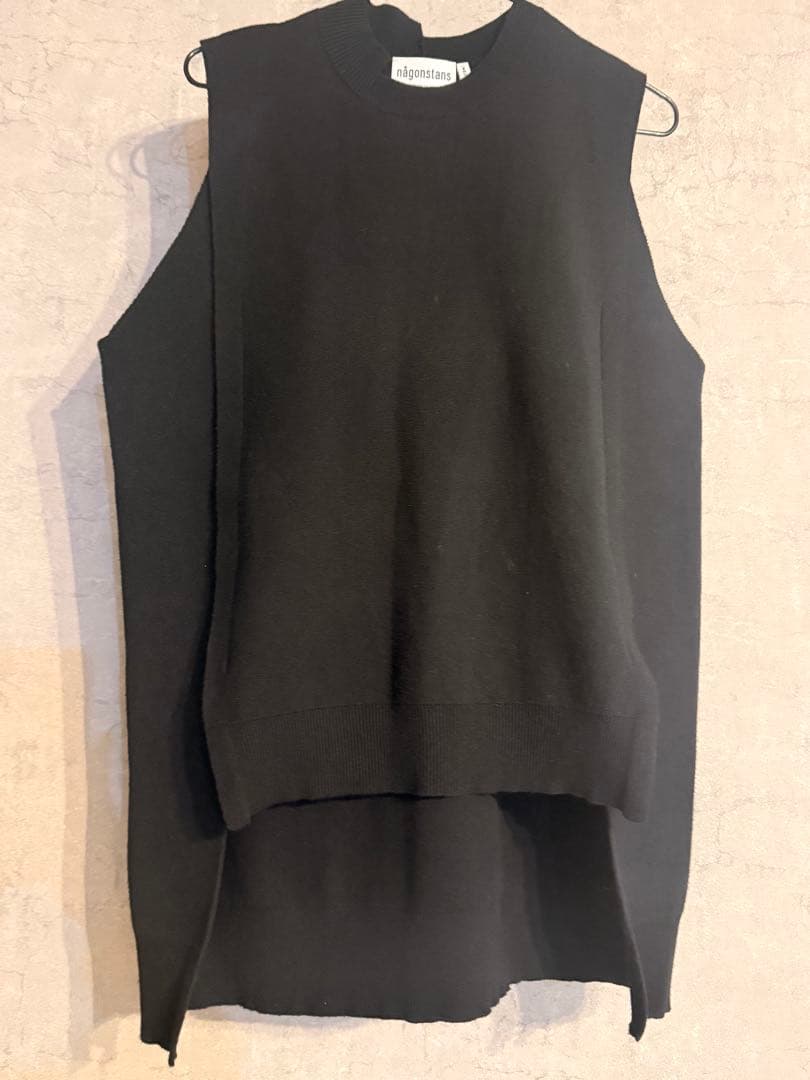 【週末限定】ナゴンスタンス nagonstans ニット　ベスト ジレ
