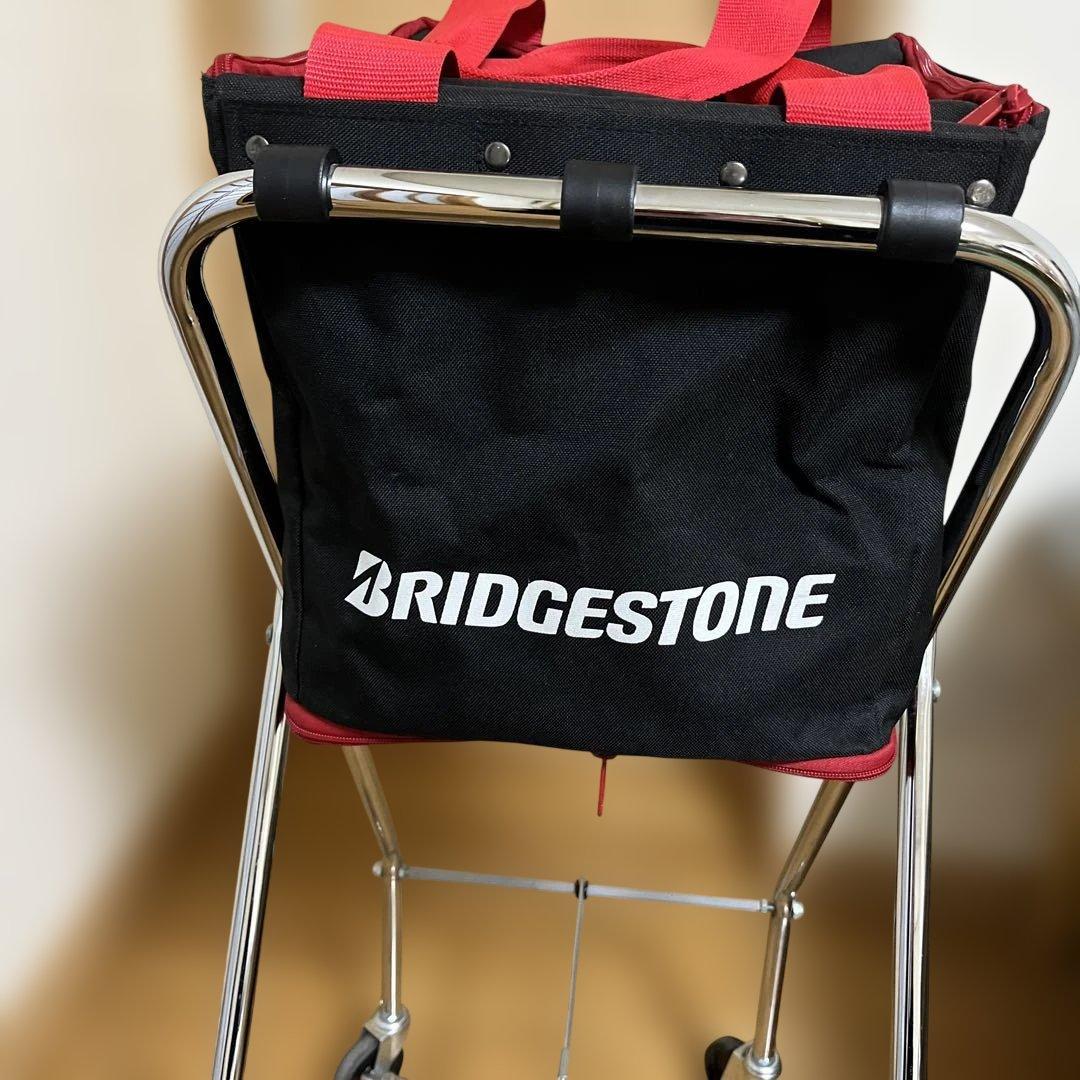 テニスボールカゴBRIDGESTONE キャスター付き
