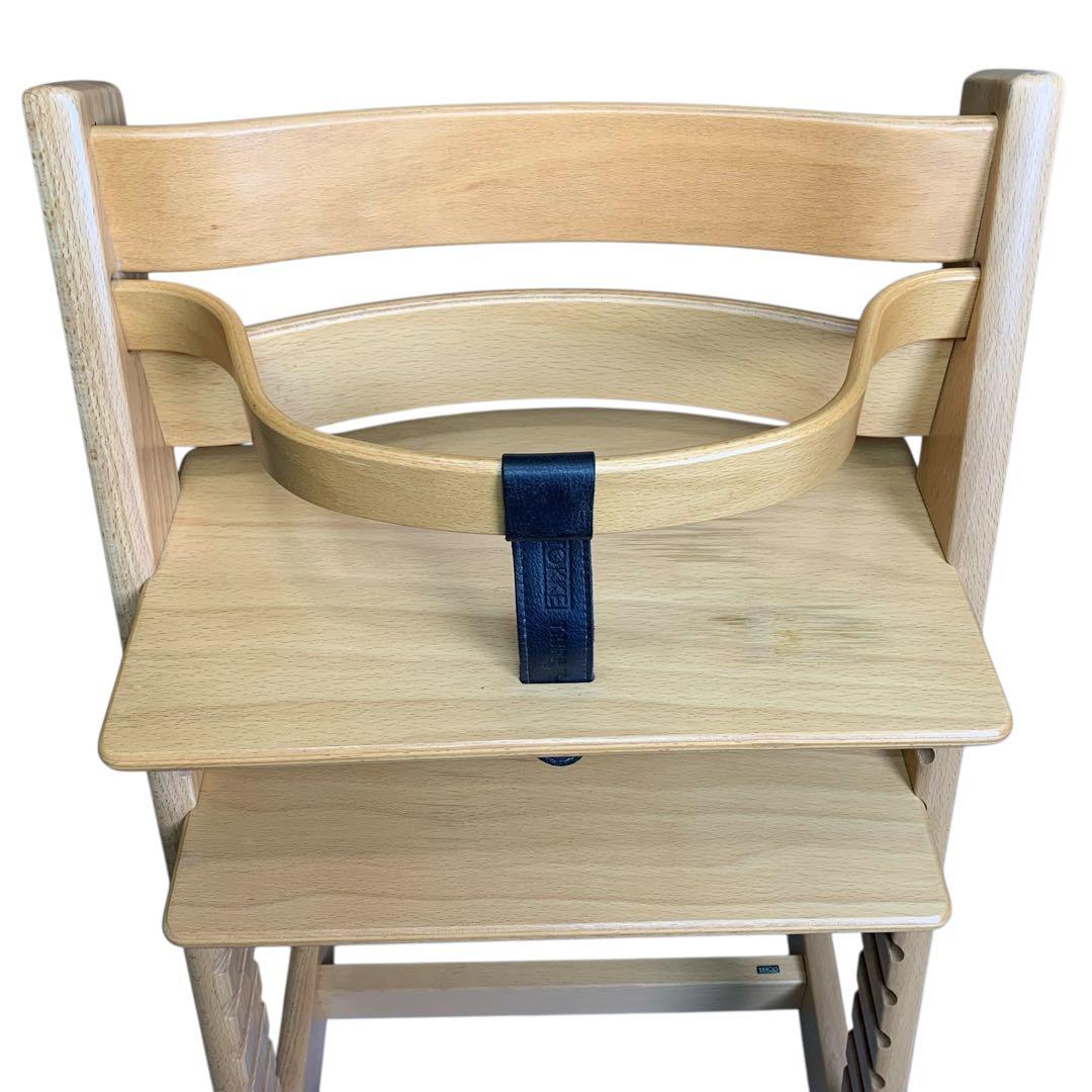 【廃盤】STOKKE TRIPP TRAPP シリアル3 黒革ベルト
