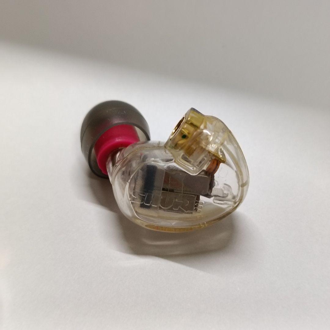 SE425 有線イヤホン クリア MMCX ケーブル無し