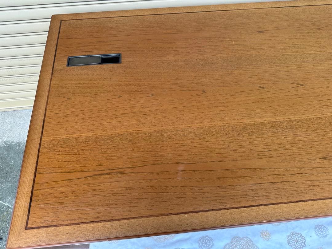 天童木工 最高級 プレジデント 社長 役員 書斎 片袖 デスク 机　※※