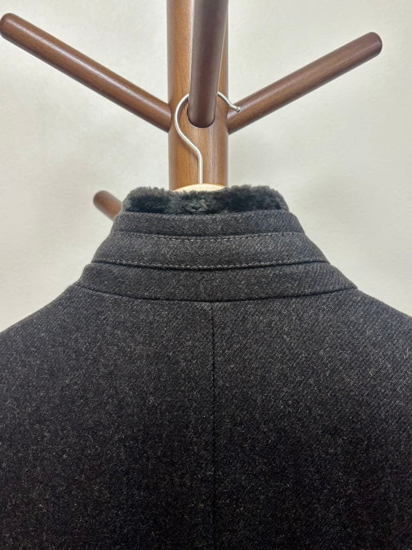 Hugo boss ダークグレー ジャケット ウール