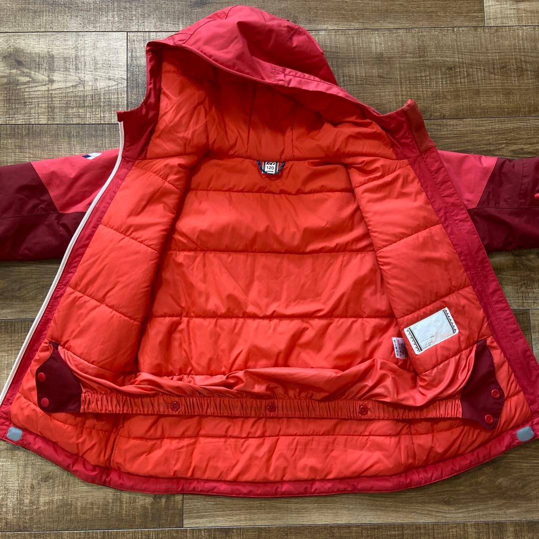 mont-bell 子ども用スキーウェアセット　120サイズ