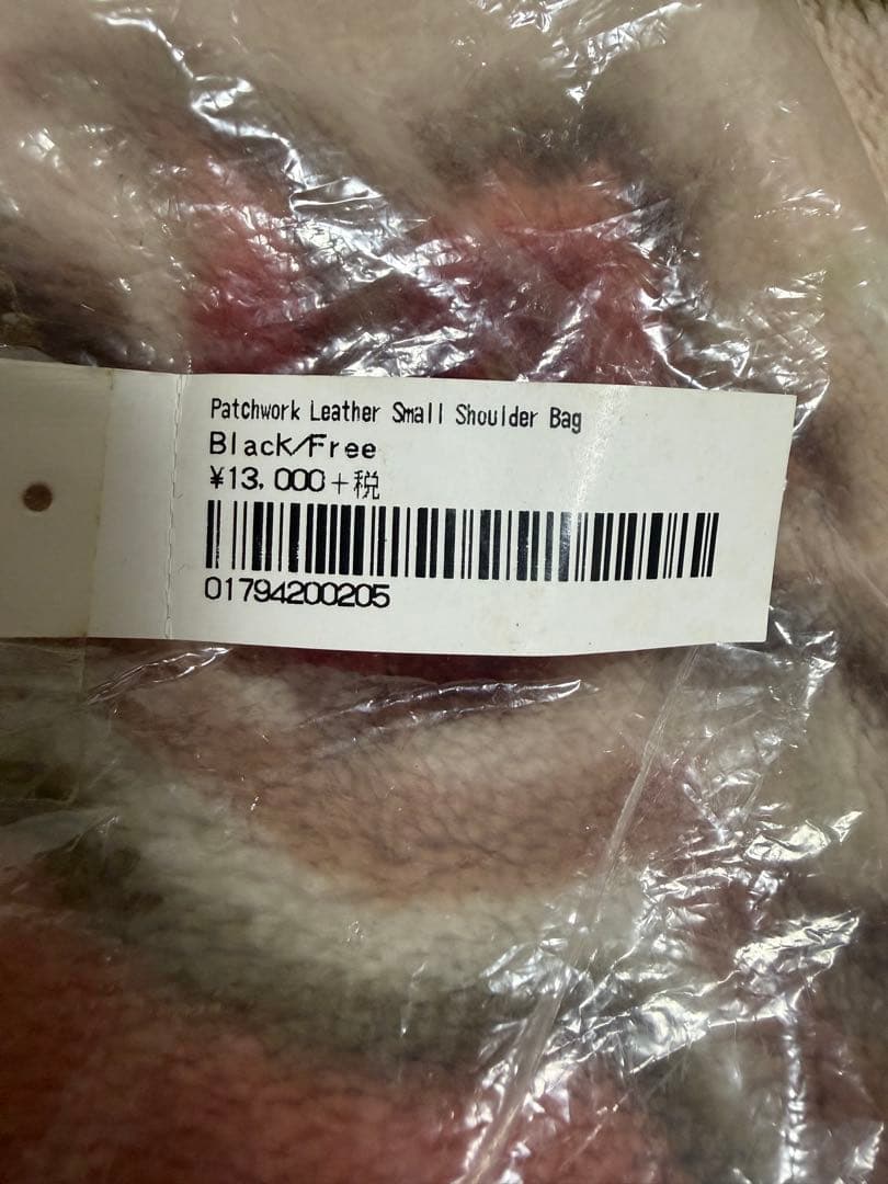 バッグ supreme Patchwork Leather Shoulder Bag