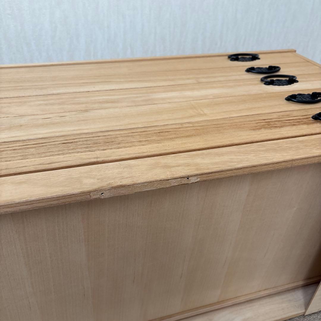 5段桐ダンス　桐箪笥　着物タンス