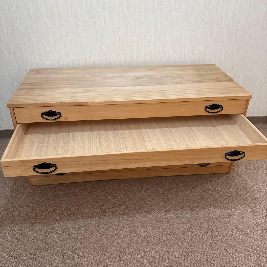 5段桐ダンス　桐箪笥　着物タンス