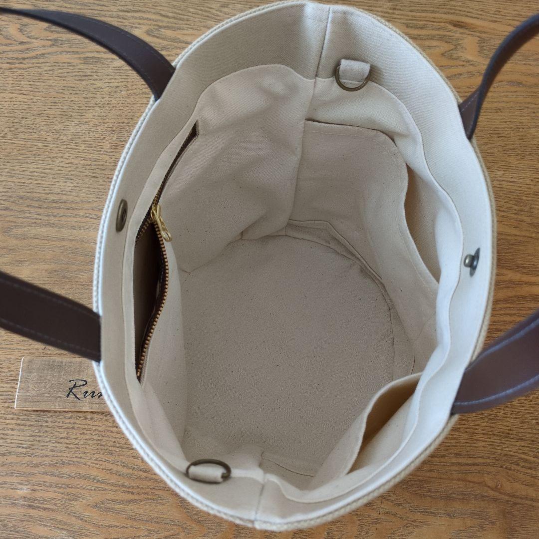 【1571 】ハンドメイド バケツバッグ＊ミナペルホネン