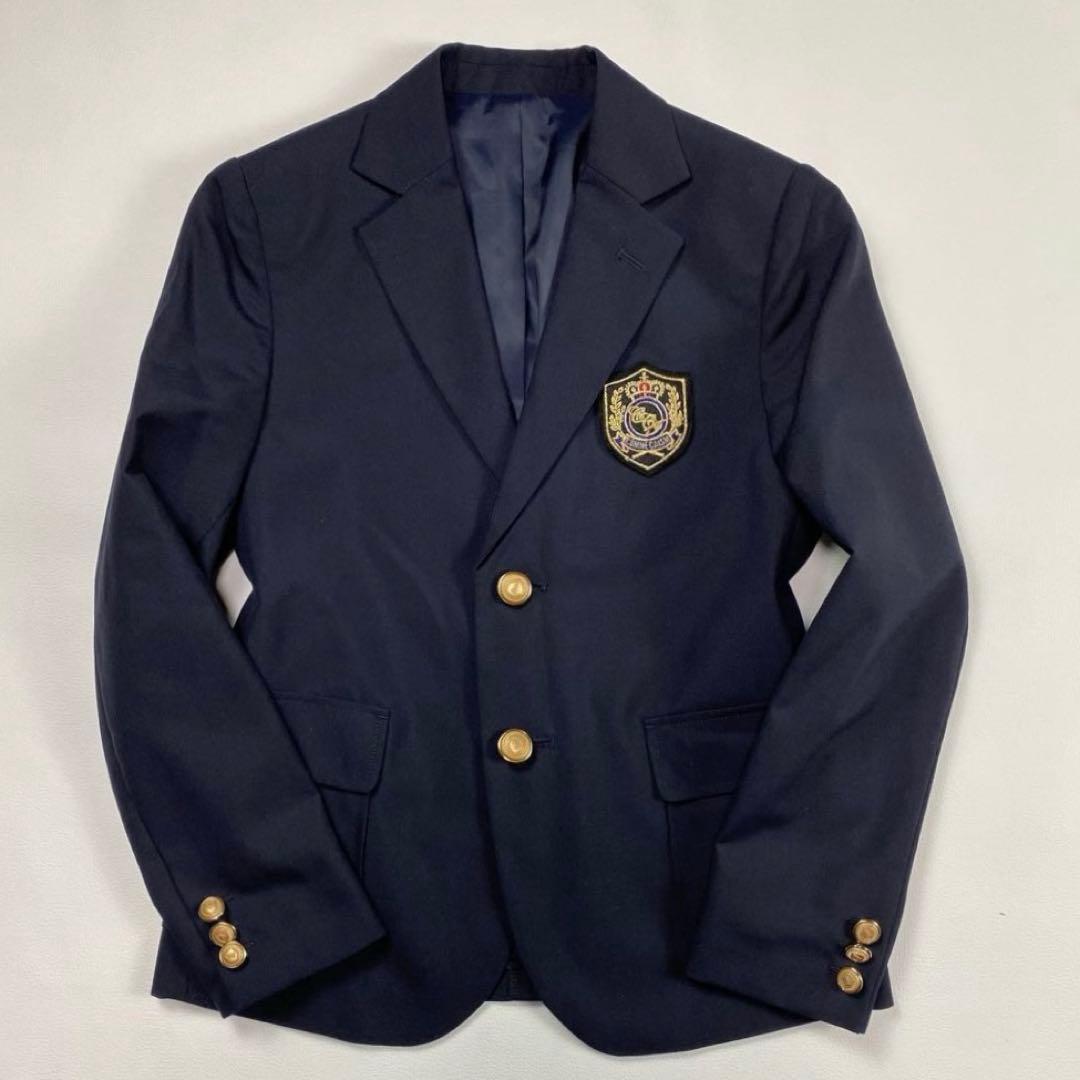 美品✨コムサイズム　150 フォーマルセットアップスーツ4点　卒業式　紺ブレザー