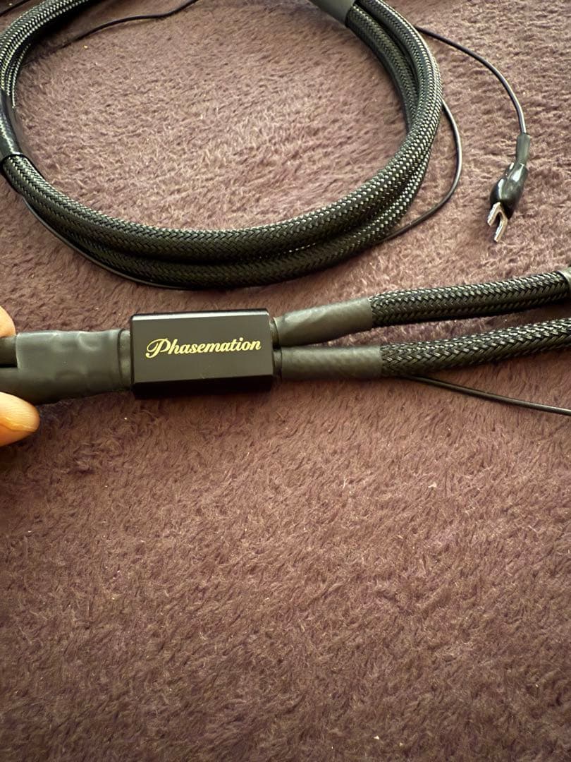 Phasemation PHONOケーブルCC-1200R furutech端子