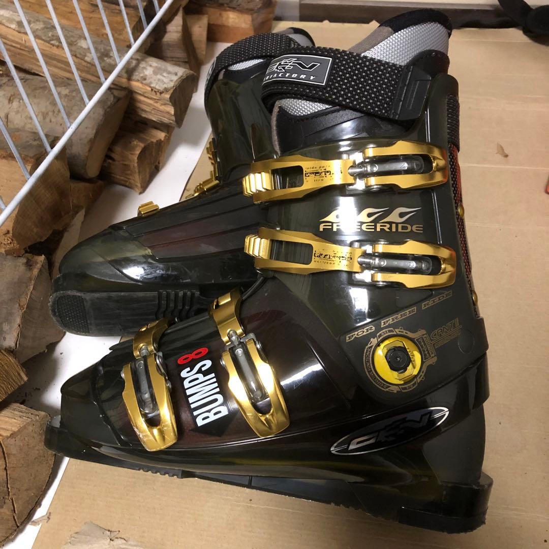 厳　BUMPS8 GEN スキーブーツ 26.5 美品 スキーブーツ