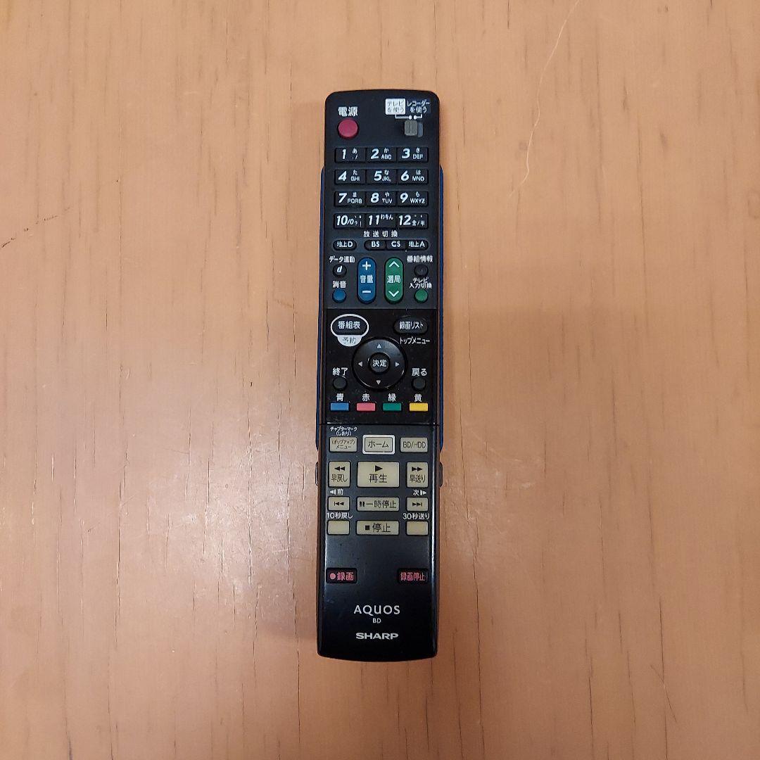 SHARP AQUOS ブルーレイプレーヤーbd-w1800
