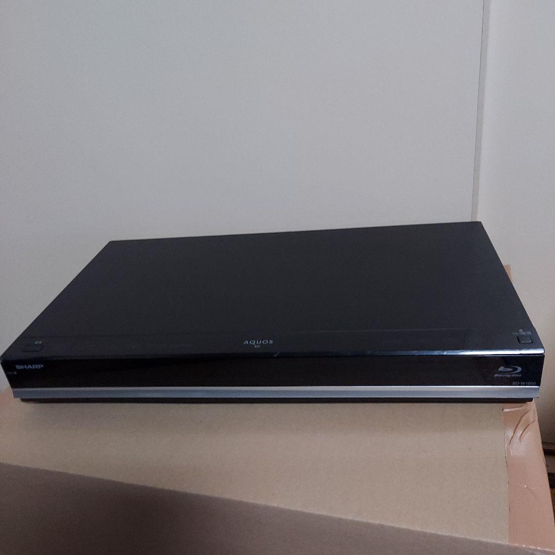 SHARP AQUOS ブルーレイプレーヤーbd-w1800
