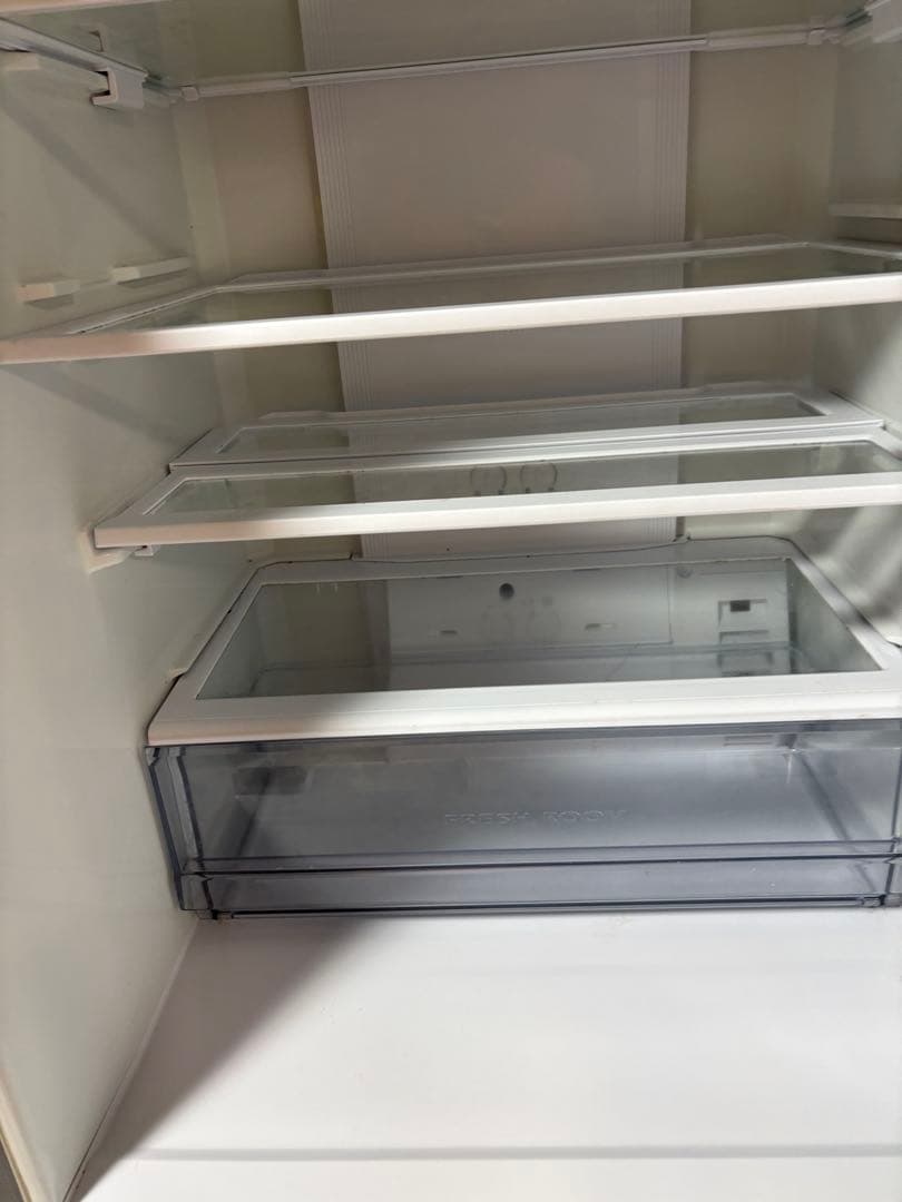 送料設置無料　アクア　AQR-36J シルバー フレンチドア冷凍庫冷蔵庫