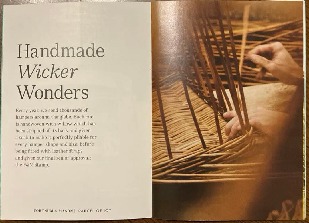 FORTNUM&MASON♡フォートナム&メイソン♡新品ハンパー バスケット 籠