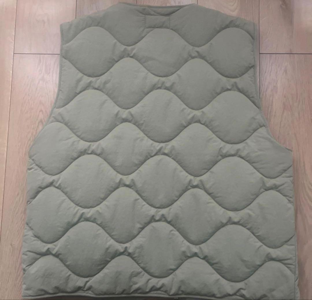 て*ん様 Stussy キルティングベスト　M