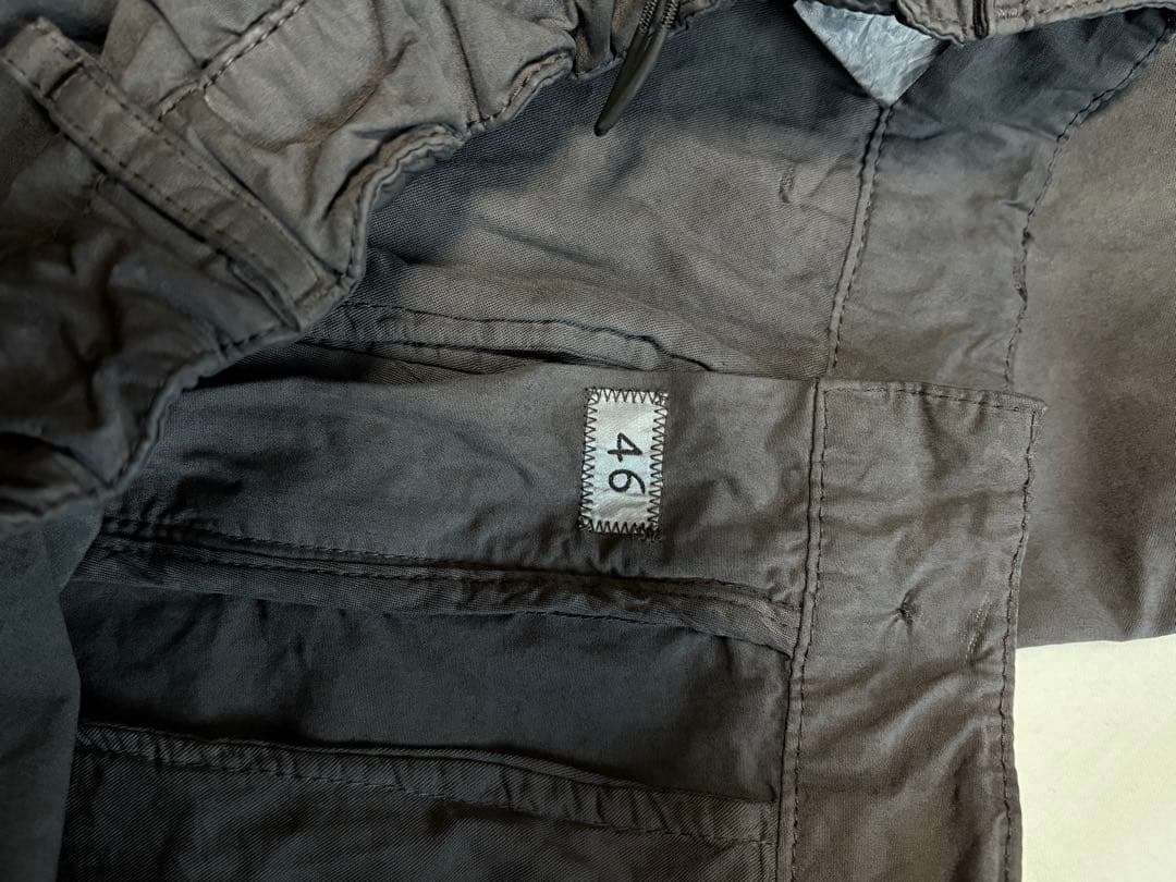 パンツ c.p.company cargo pants fade black (46)