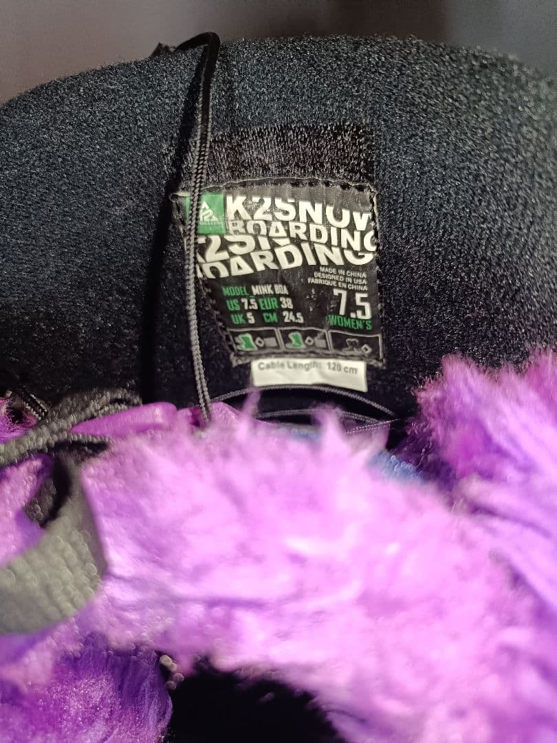 K2 レディース スノボシューズ(24.5cm)