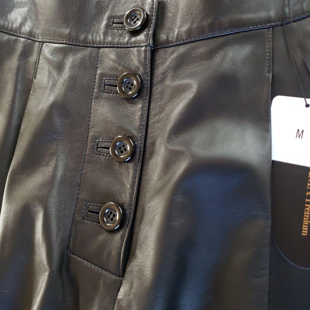 新品　ダーマコレクション　リアルレザーパンツ