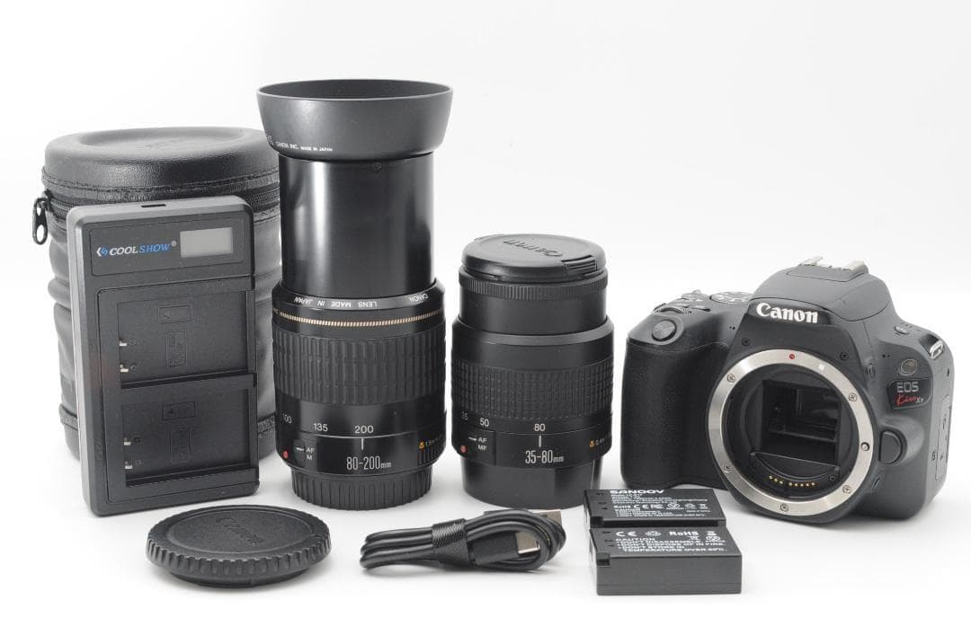 ■超美品⑧■新春初売りSALE■ Canon EOS Kiss x9 ダブル