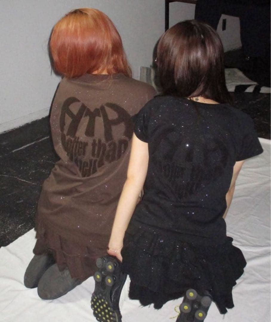 HTH スウェット セットアップ ラメ グリッター Tシャツ パンツ