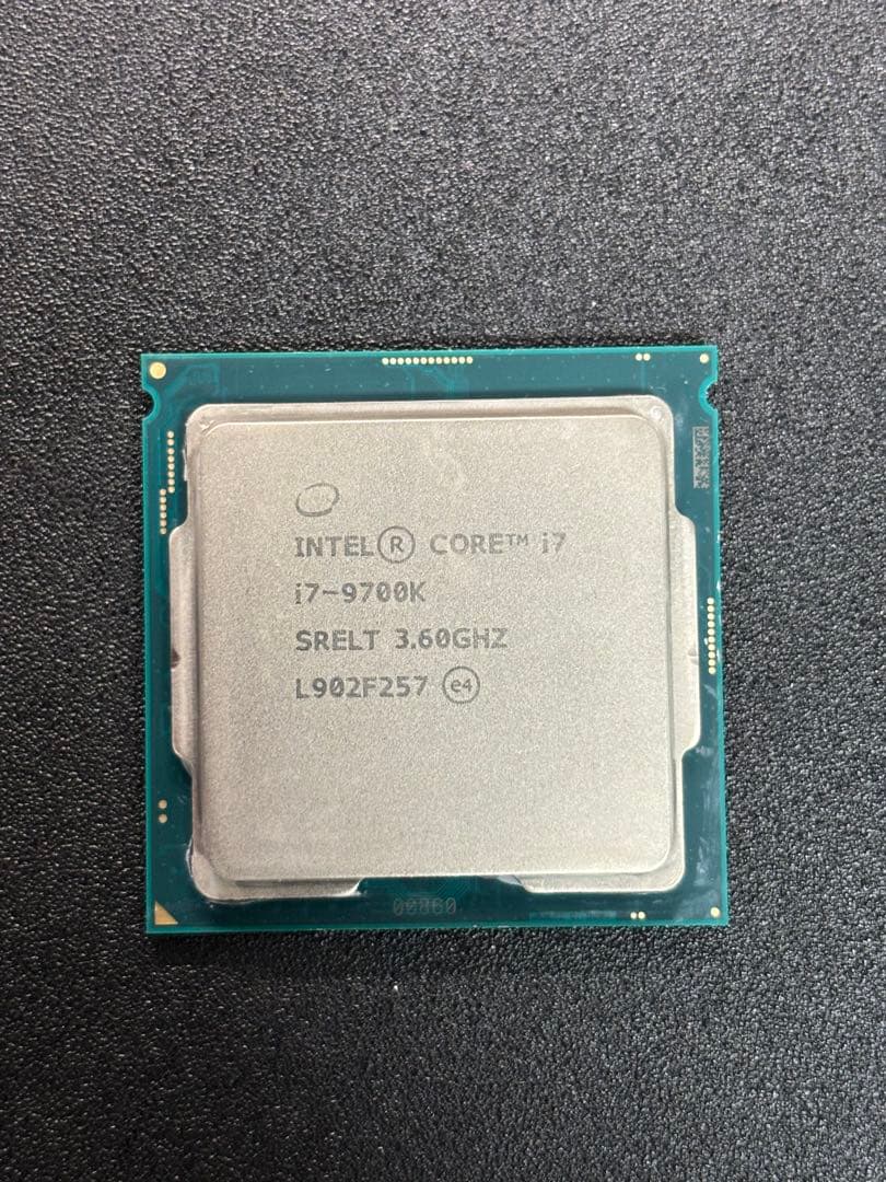 【動作確認済】CPU Intel Core i7-9700K