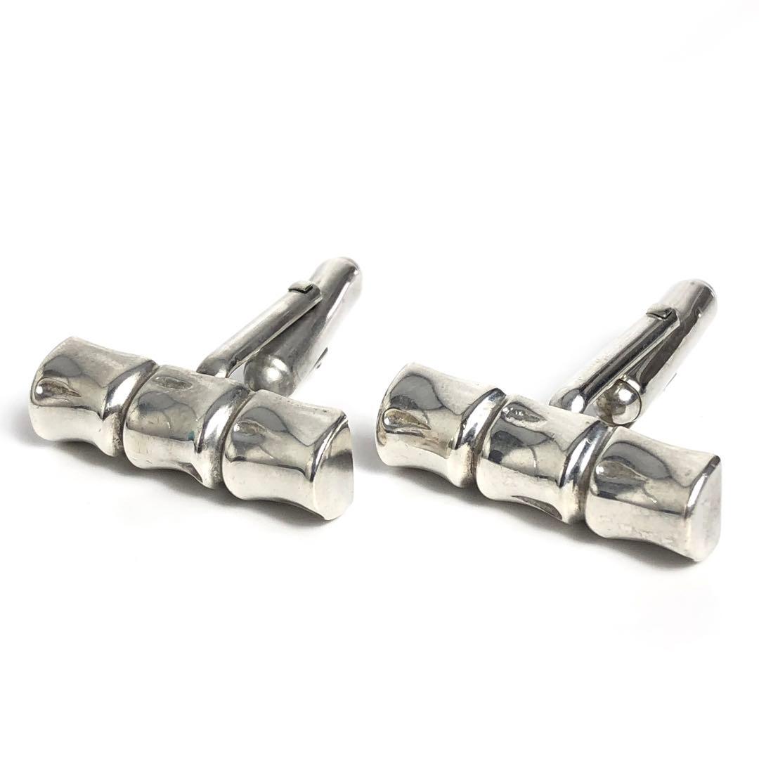 Tiffany ティファニー カフス バンブー シルバー 925 メンズ