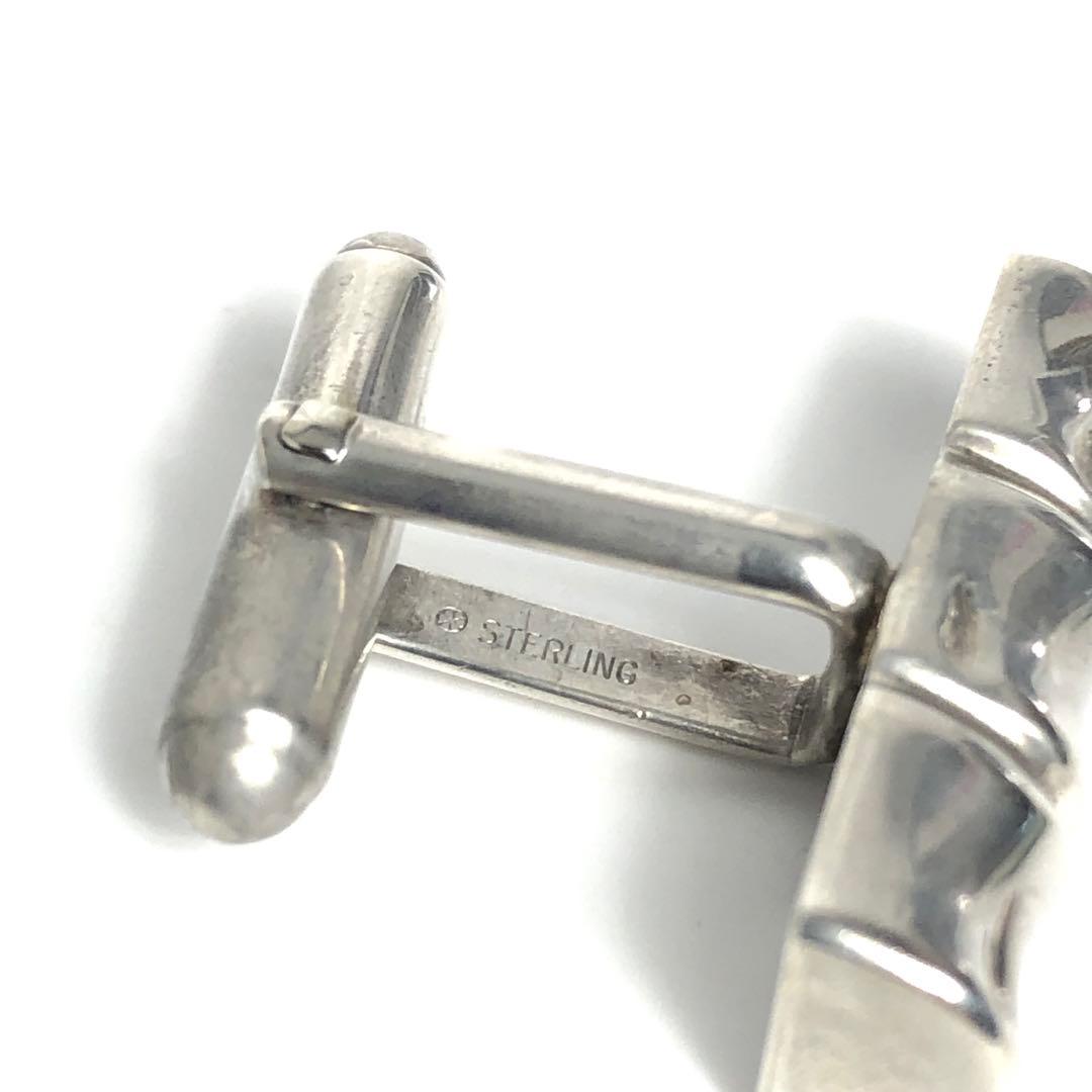 Tiffany ティファニー カフス バンブー シルバー 925 メンズ