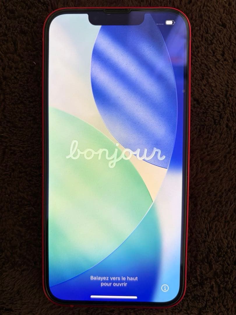 Apple iPhone 13 PRODUCT(RED) 128GB本体 箱付き