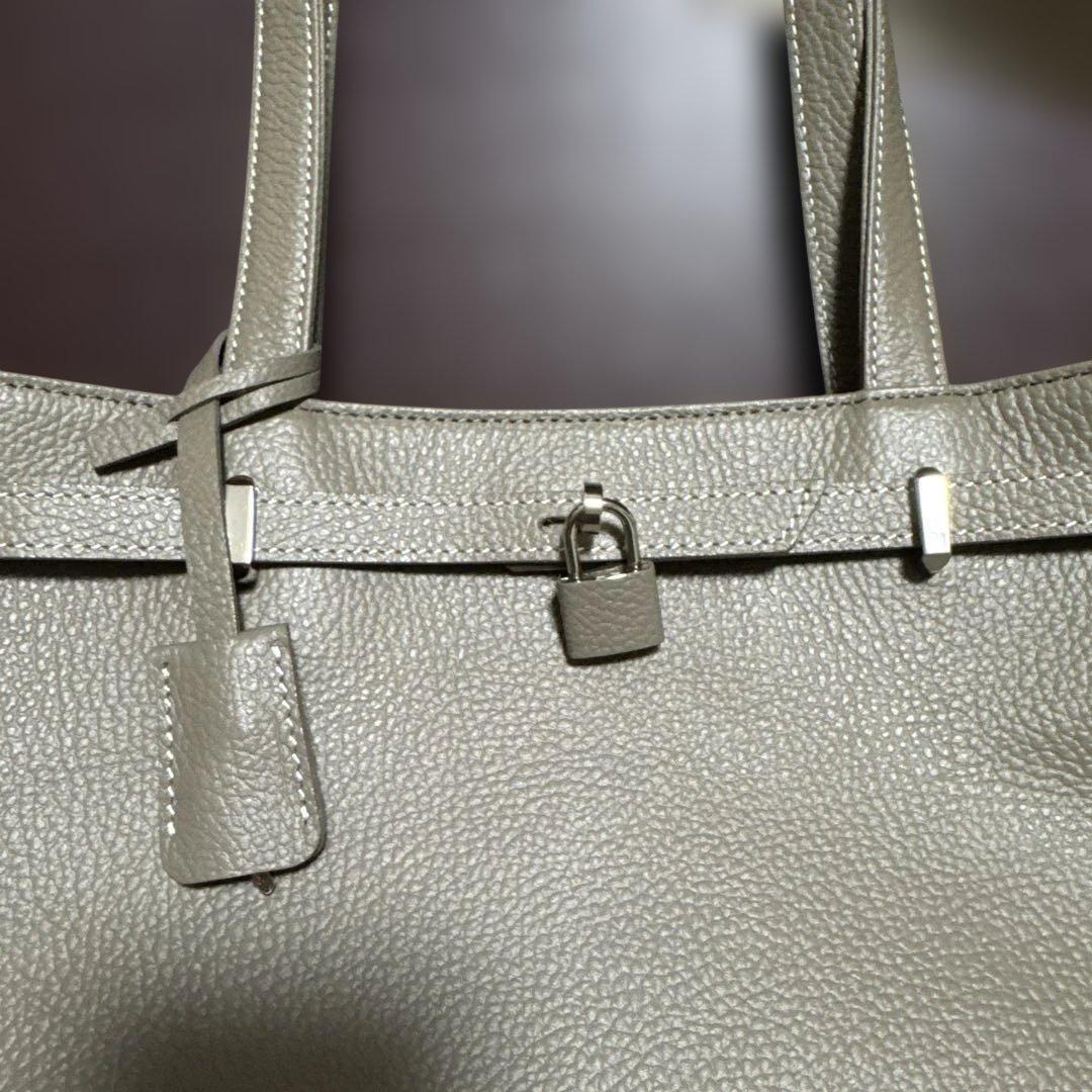 【新品　未使用】傳濱野　Mietia Ella A4トートバッグ　グレージュ