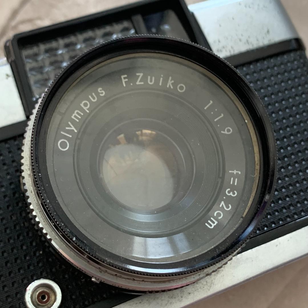 【現状品】オリンパス OLYMPUS PEN-D フィルムカメラ ケース付 レア