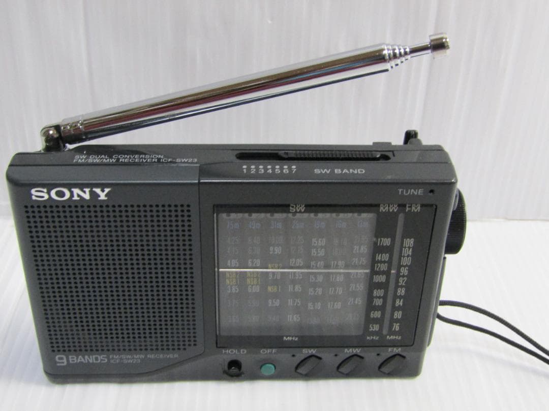 A3502 SONY ソニー ICF-SW23 FM/MW/SW ラジオ