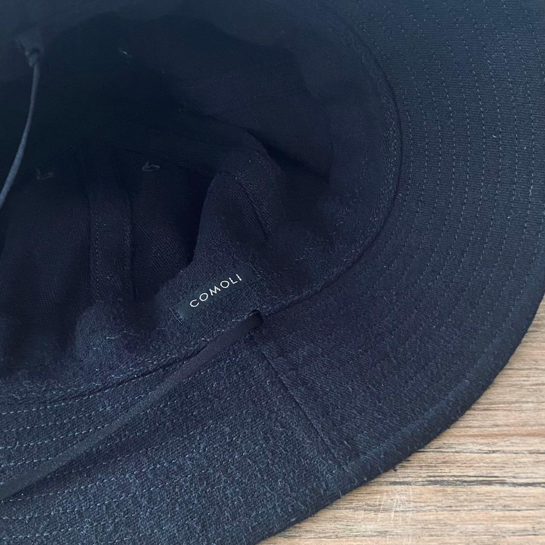 COMOLI コモリ シルク ネップ ハット Silk nep hat