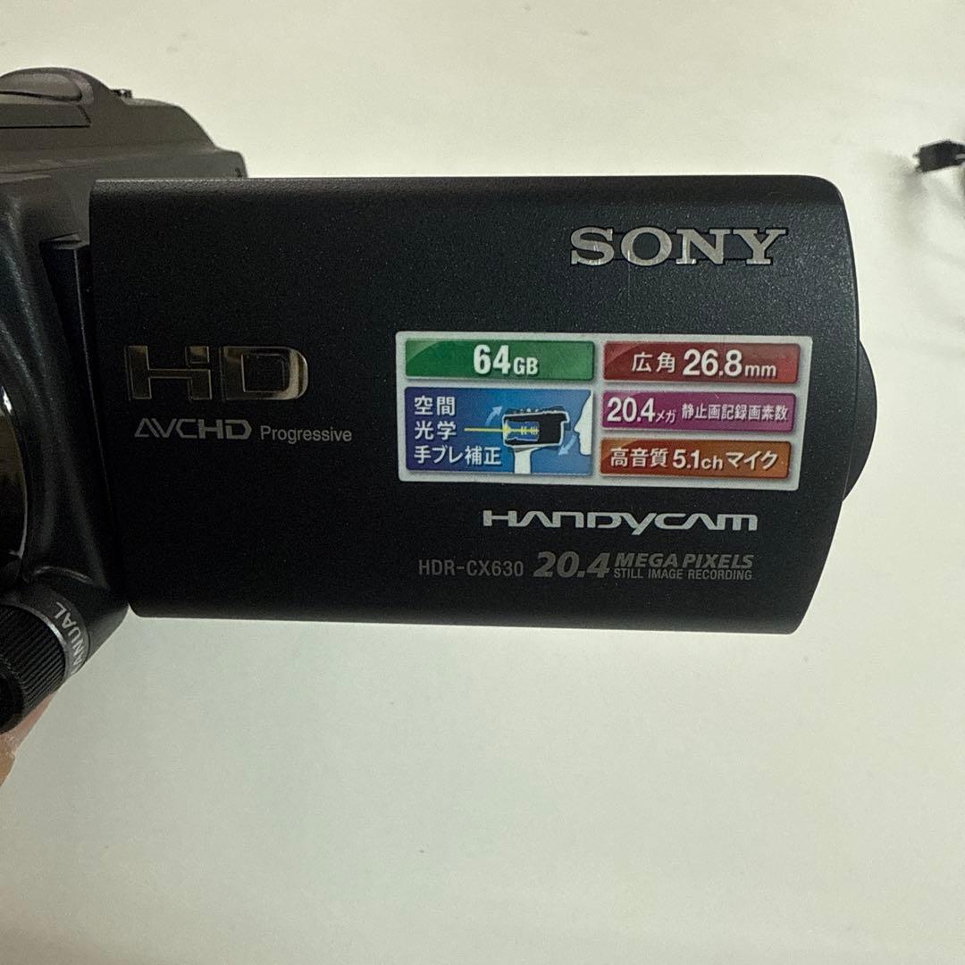 Sony HDR-CX630V ビデオカメラ 64GB