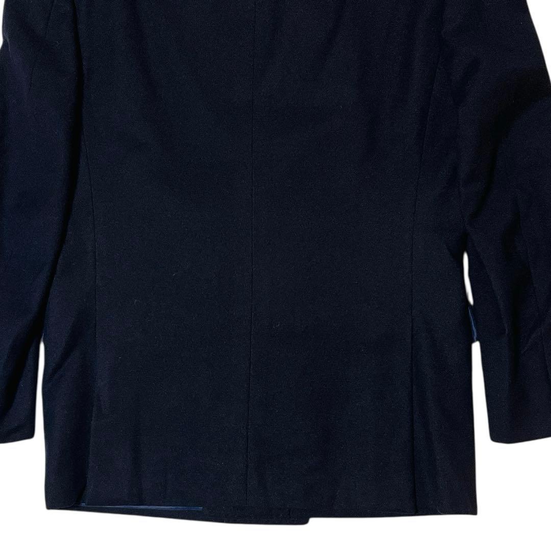 【美品】シップス SHIPS 紺ブレ 金ボタン ダブル ウール ジャケット M