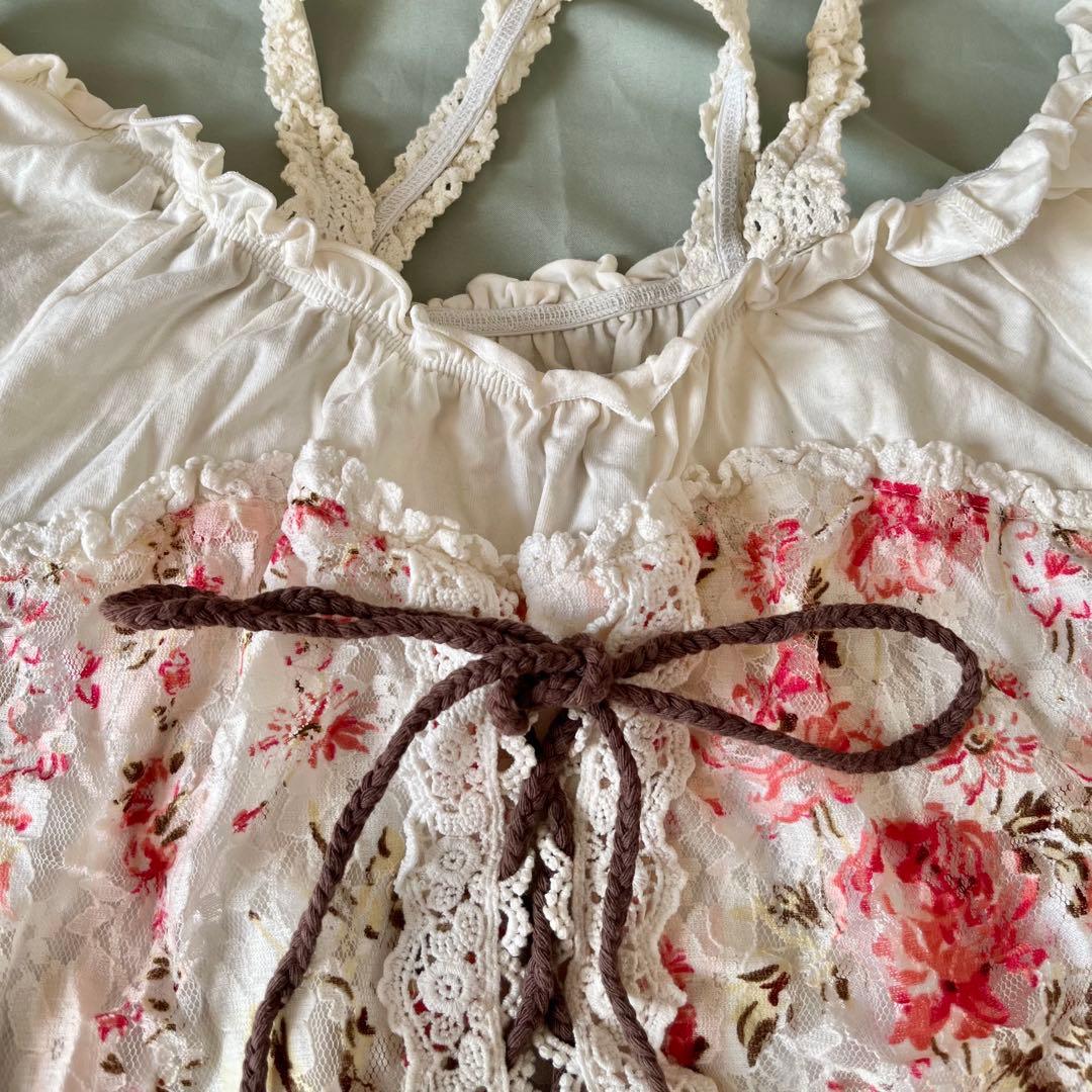 LIZ LISA リズリサ フラワープリント チュニック