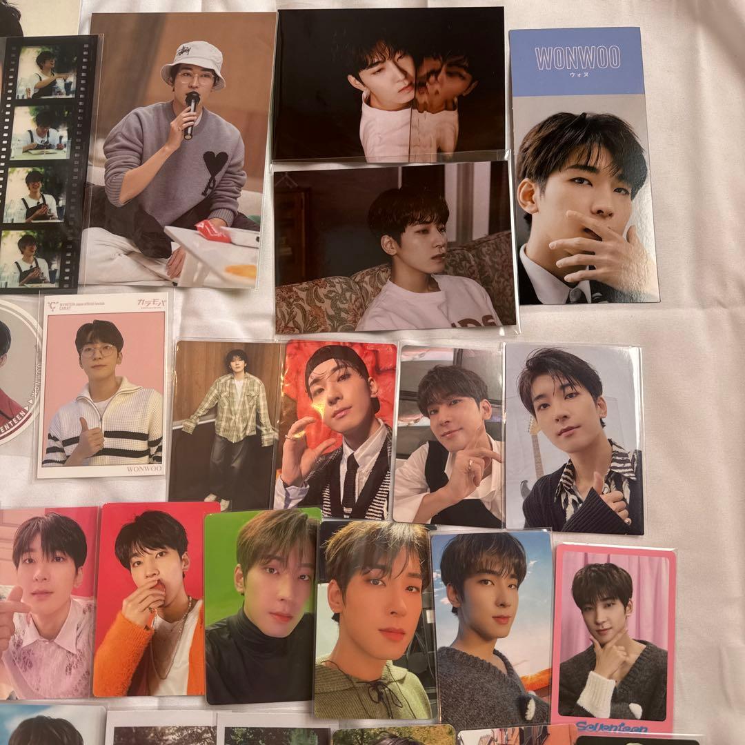 SEVENTEEN ウォヌ　WONWOO トレカ　ポストカード　まとめ売り　特典