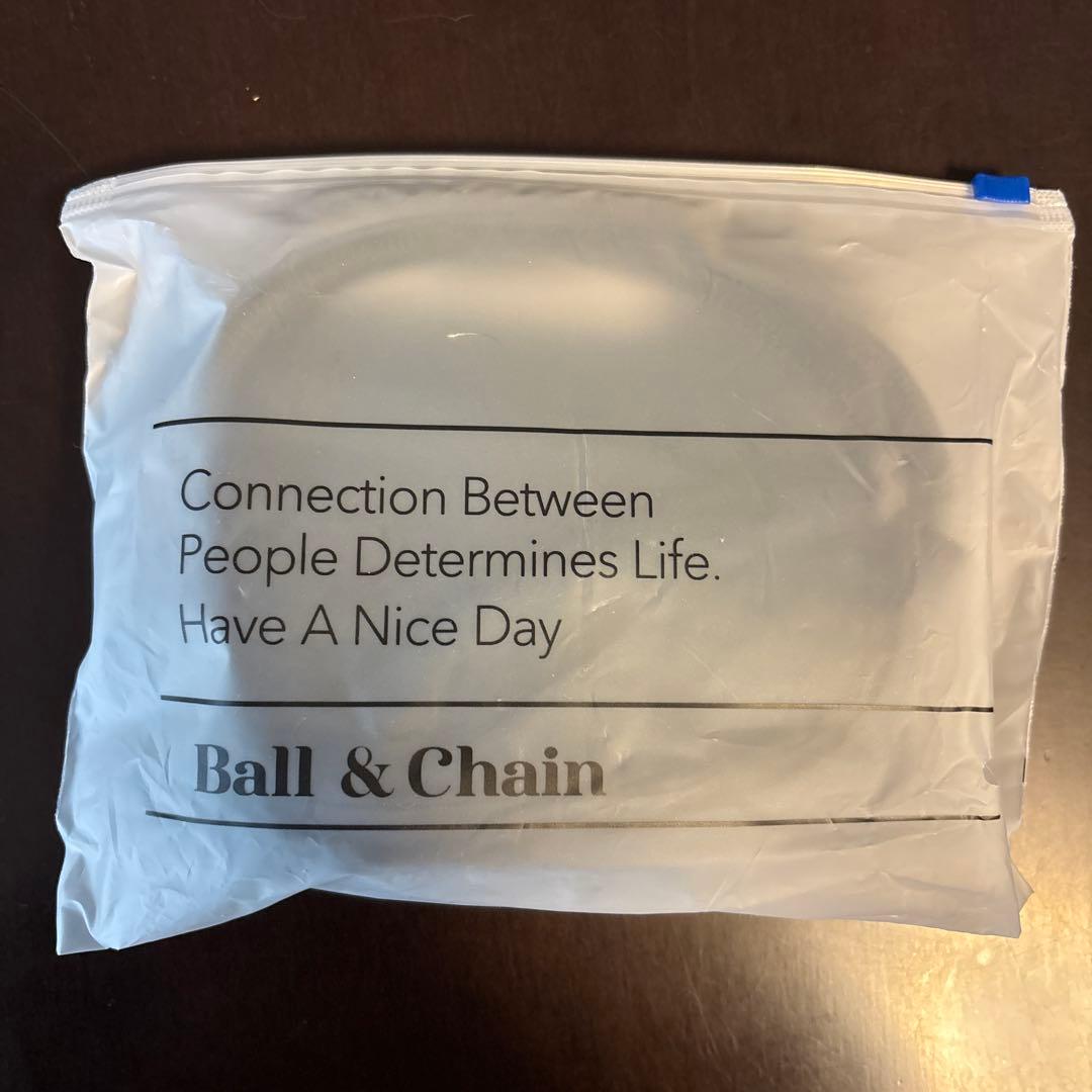 ボールアンドチェーン 神戸店2周年 限定 ハート　バッグ&ポーチ ダークネイビー