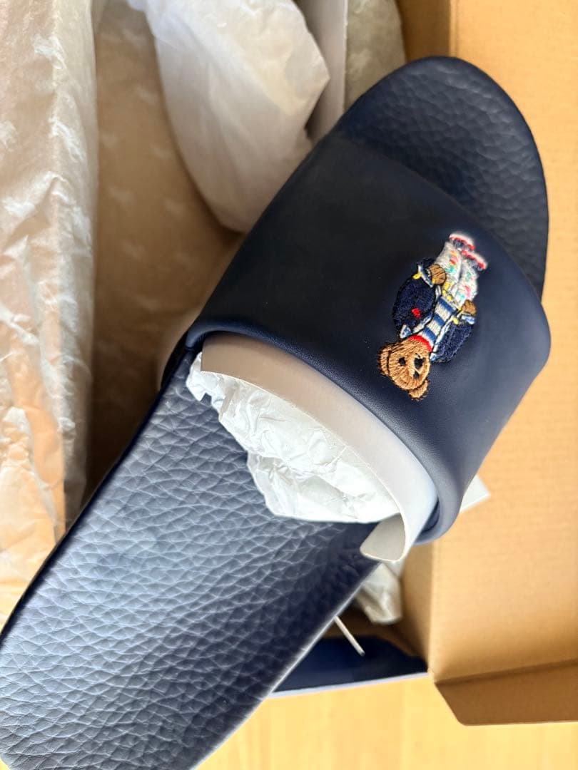 ●新品未使用●ラルフローレンポロベアシャワーサンダル