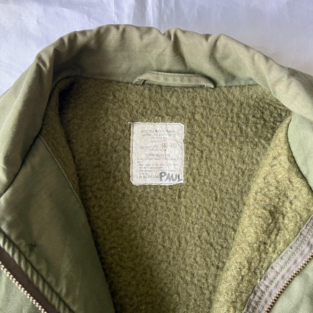 80’s US Navy A-2 デッキジャケット　古着