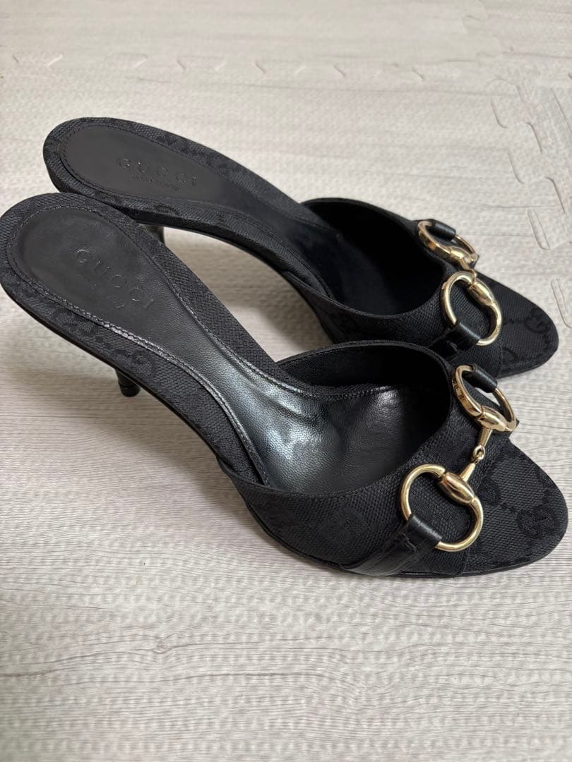 グッチ　ホースビット　サンダル　34