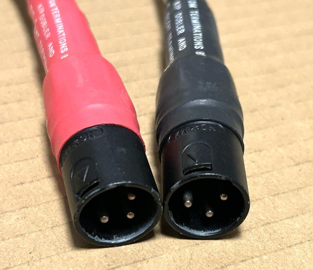 CARDAS AUDIO Golden Five使用 カスタムXLRケーブル