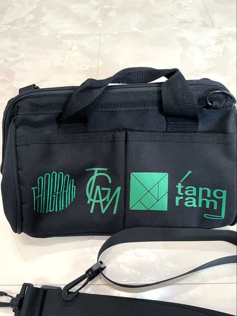 美品　完売　タングラム　カートバッグ　ラウンドバッグ　ショルダー