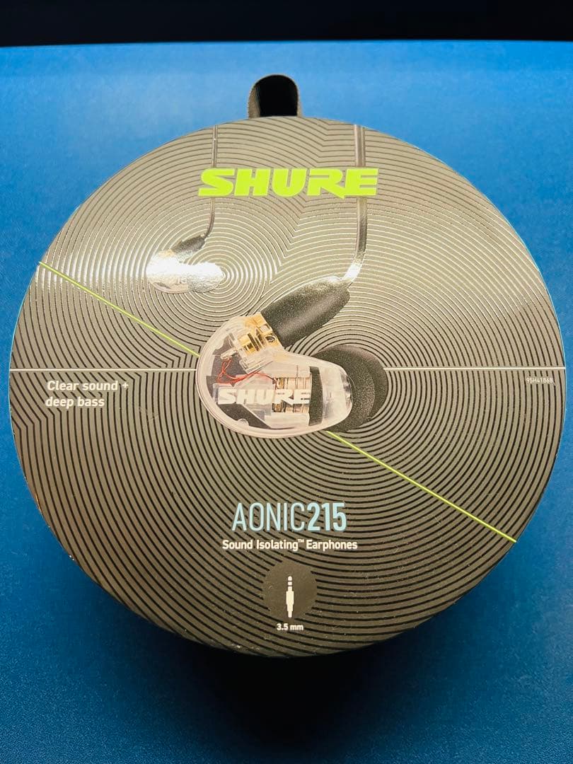 極美品　SHURE AONIC 215 SE215