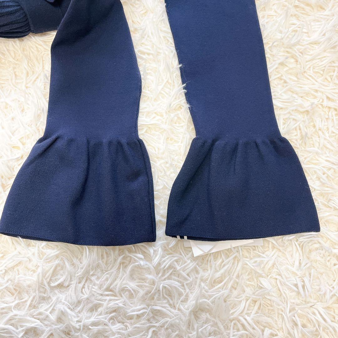 タグ付新品✨セルフォード スプリングニットドレス　2025SS ネイビー S