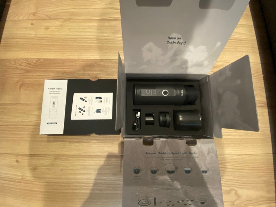 Outinナノ ポータブル エスプレッソマシーン
