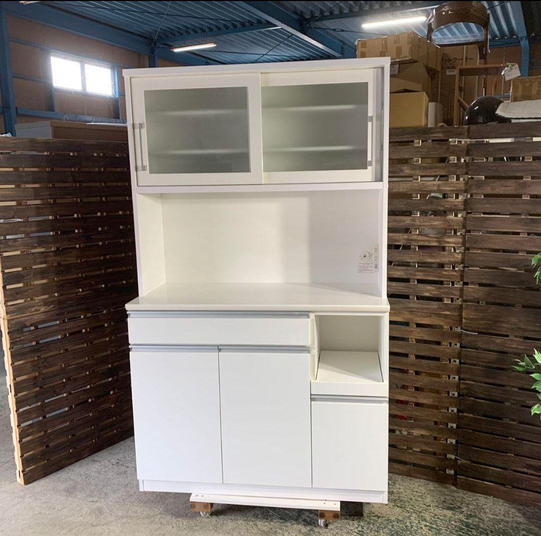 H945R\" NITORI レジューム 120 キッチンカウンター・カップボード