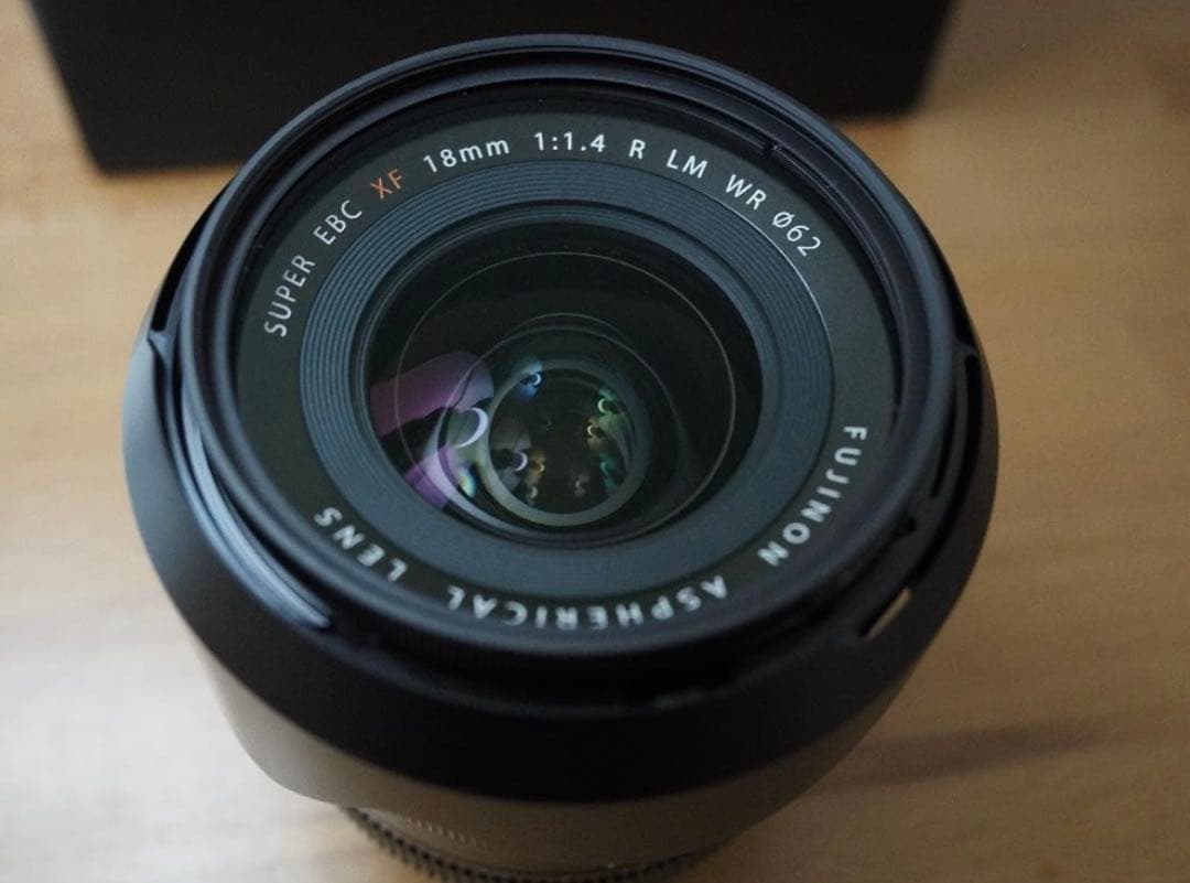 富士フイルム fujifilm XF 18mm F1.4 R LM WR