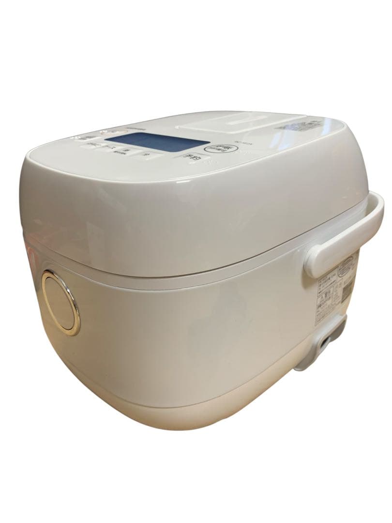 美品 2024年製 TOSHIBA 炊飯器 3合炊き RC-5E2X ホワイト